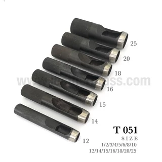 T051 เจาะรูกลม ขนาด 12 มิล - 25 มิล แท่งตอก ตู๊ดตู่เจาะรูกลม **ราคาต่อแท่ง** ราคาแต่ละขนาดไม่เท่ากัน