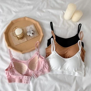 PU เสื้อในผู้หญิง รุ่น B-061 สปอร์ตบราไร้ขอบ ไร้โครง มีหลากสีให้เลือก พร้อมส่ง