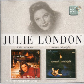 CD,Julie London - Julie... at Home  Around Midnight(สากล)(Oldies 50 60)