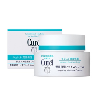 Curel INTENSIVE MOISTURE CARE Intensive Moisture Cream 40g คิวเรล อินเทนซีฟ มอยส์เจอร์ แคร์ มอยส์เจอร์ ครีม40g