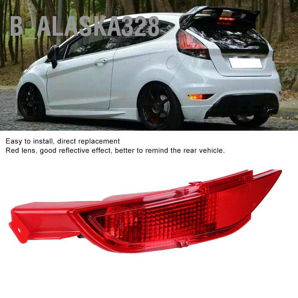 B_Alaska328 ไฟสะท้อนแสงติดกันชนหลัง ด้านซ้าย 1552730 สําหรับ Ford Fiesta Mk7