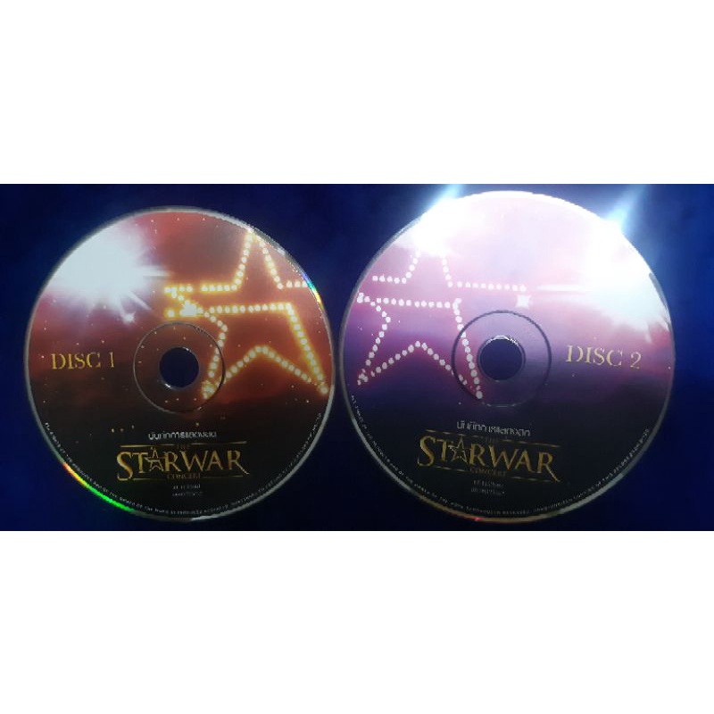 คอนเสิร์ต THE STAR หนังซีดี เพลงซีดี ซีดีหนัง (มือสอง) แผ่นแท้ลิขสิทธิ์