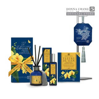 DONNA CHANG Fleurs de Siam Home Set ดอนน่า แชง ก้านไม้หอมกระจายกลิ่น น้ำหอมปรับอากาศ สเปรย์ปรัปอากาศ ถุงหอมปรับอากาศ