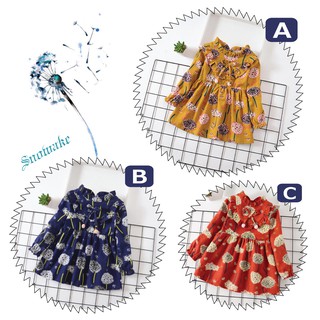 เดรสเด็ก ชุด Snowflake