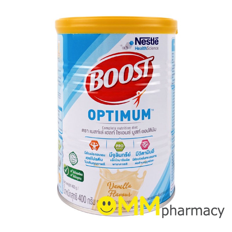 Nestle Boost Optimum เนสท์เล่ บูสท์ ออปติมัม 400g.