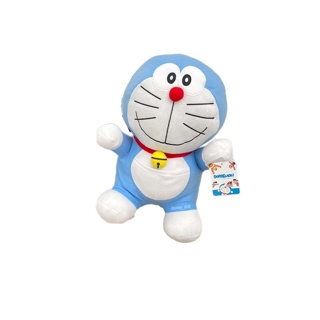 ตุ๊กตาDoraemon ตุ๊กตาโดเรมอน ตุ๊กตาโดราเอมอน ตุ๊กตาโดเรม่อน นั่ง ขนาด 16นิ้ว ลิขสิทธิ์แท้%