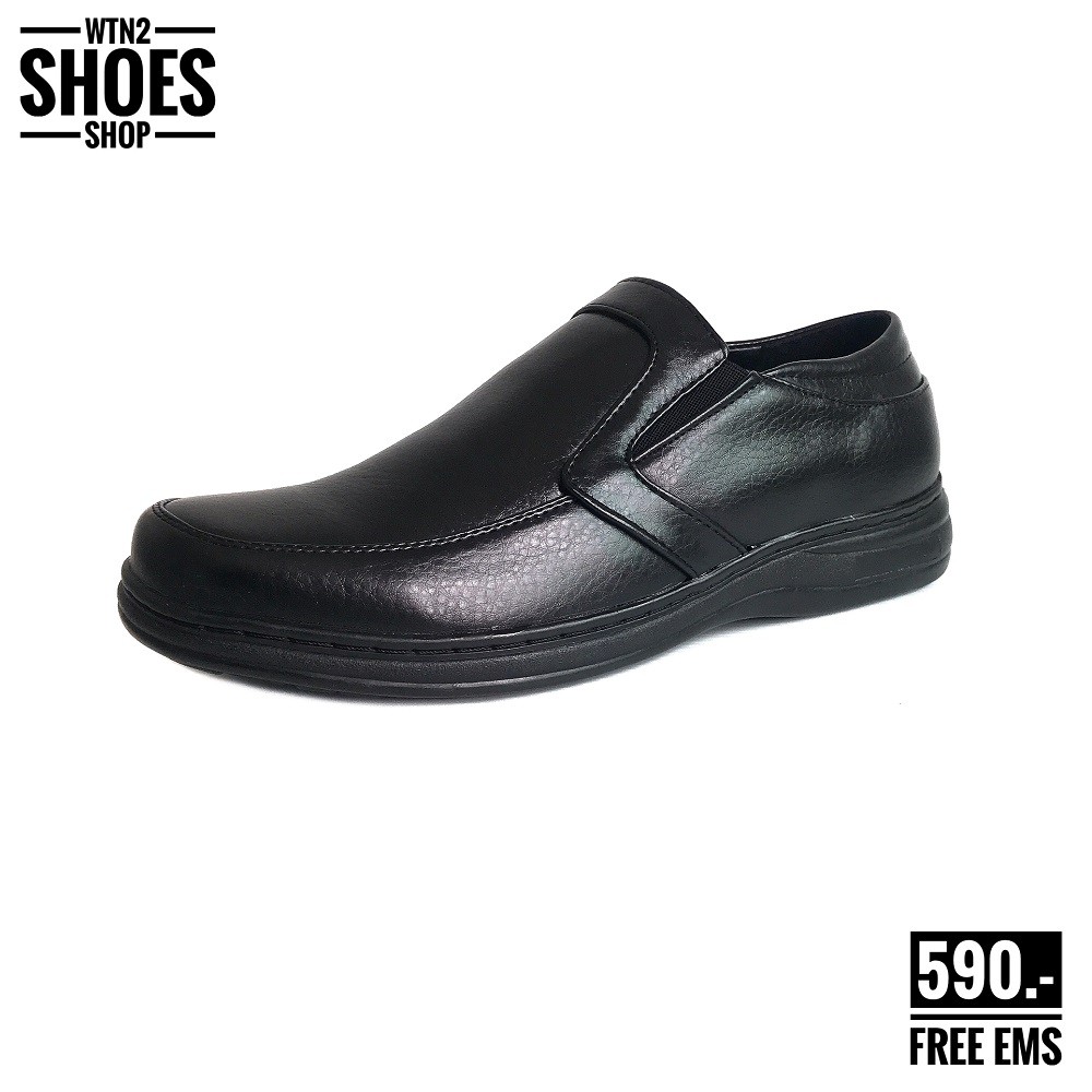 🔥ส่งฟรี🔥รองเท้าคัทชูชาย Fashion by Baoji MM925 สีดำ รองเท้าโลฟเฟอร์ชาย รองเท้า loafer ผู้ชาย