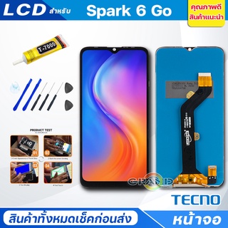 หน้าจอ Lcd TECNO Spark 6 Go อะไหล่จอ จอชุด จอTECNO Spark 6 Go พร้อมทัชสกรีน จอ + ทัช TECNO Spark6Go