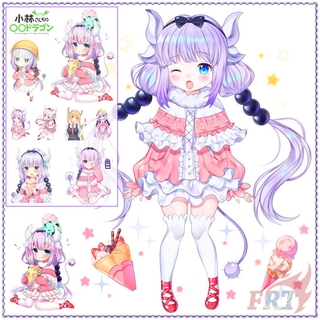 ✿ Miss Kobayashis Dragon Maid - Anime Mini Temporary Tattoo สติ๊กเกอร์ ✿ 1Sheet Kanna Kamui Waterproof Tattoos for Sexy Arm Clavicle Body Art Hand Foot