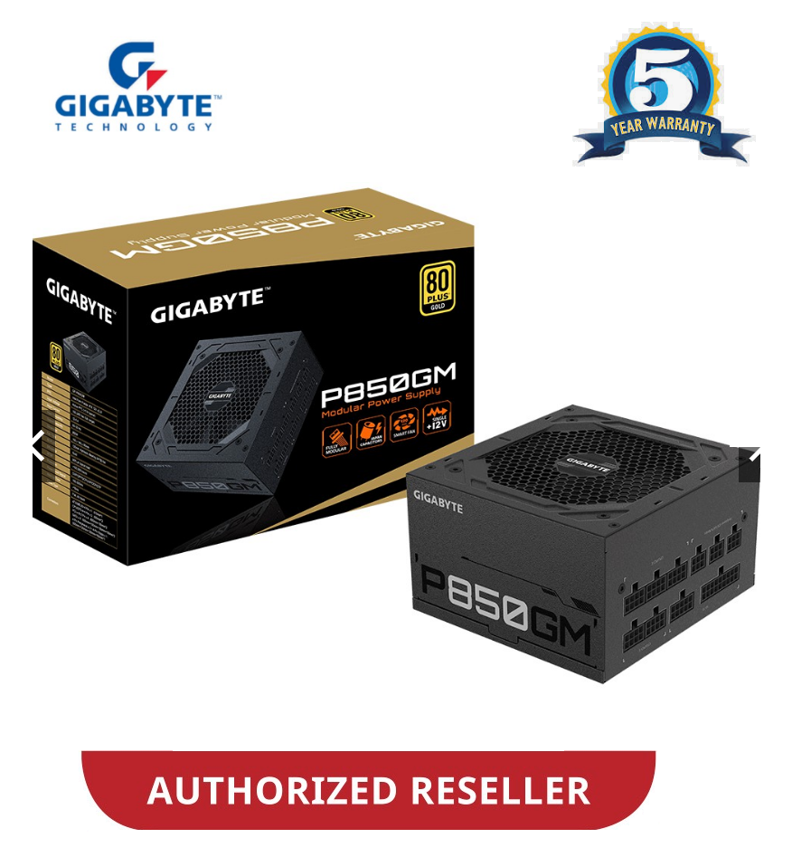 GIGABYTE AORUS P850W 80+ GOLD Modular (GP-P850GM)