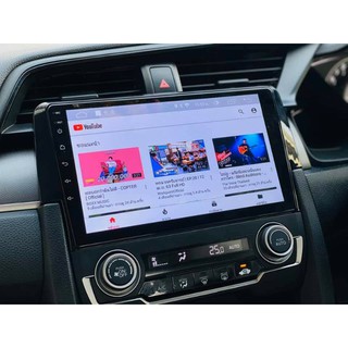 จอAndroid Honda Civic FC FK  2017 2021   ALPHA COUSIC  อัลฟ่า คูสติกส์ ฮอนด้า ซีวิค เอฟเค เอฟดี จอแอนดรอย จอติดรถยนต์