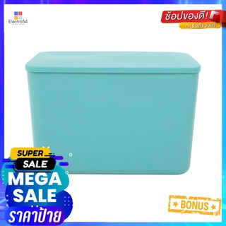 กล่องเก็บของ มีฝา STACKO MARU L 36x26x24 ซม. สีเขียวSTORAGE BOX WITH LID STACKO MARU L 36X26X24CM GREEN