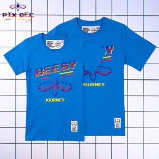 Beesy® เสื้อยืด รุ่น Pix Bee สีฟ้า (ราคาต่อตัว)