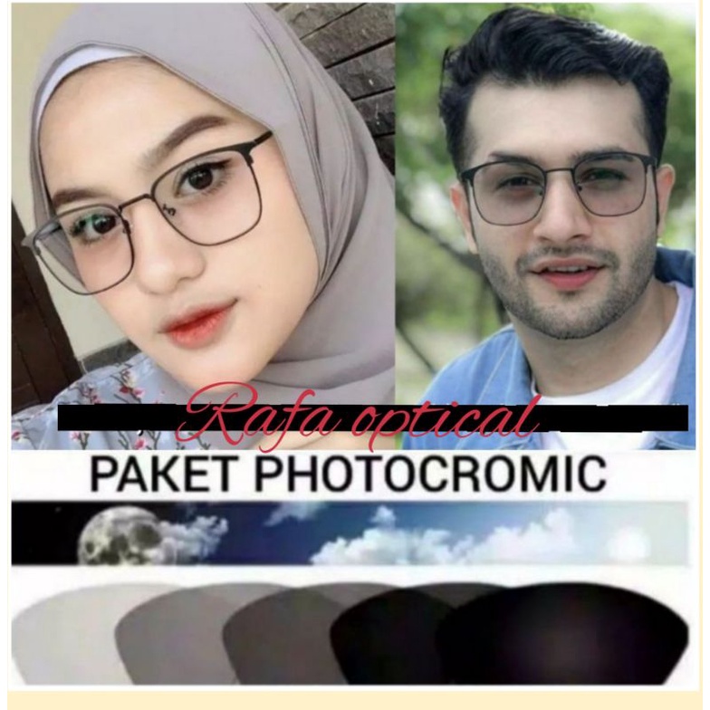 แว่นตา Photocromic 1157 ป้องกันรังสี 2 In 1 สําหรับผู้หญิง