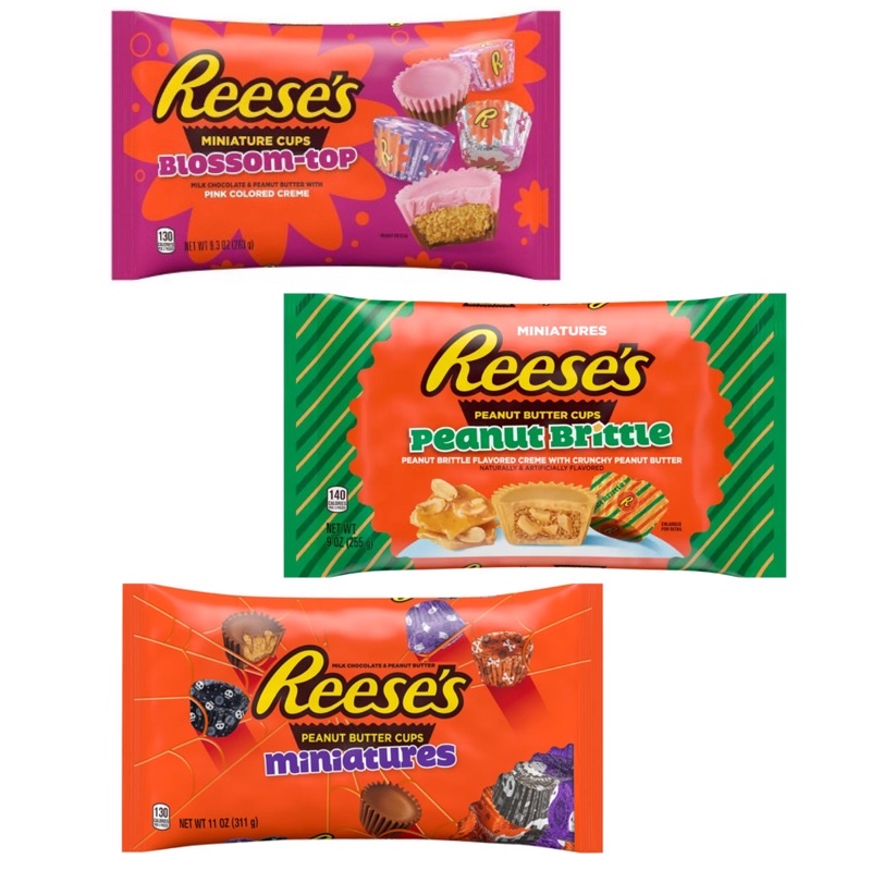 REESE'S Reese's Miniatures Cup Peanut Butter Chocolate น้ำหนัก 311 g.