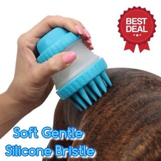 Soft Gentle Silicone Bristle แปรงอาบน้ำซิลิโคนศูนย์ยากาศ