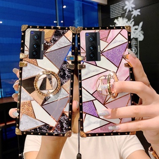 เคส vivo X80 X70 X60 X50 Pro แฟชั่น เชือกเส้นเล็ก เคสโทรศัพท์