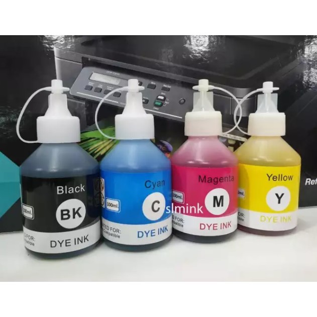 หมึกเติม Brother เกรดพรีเมี่ยม Inkjet 100 มี6แบบให้เลือก