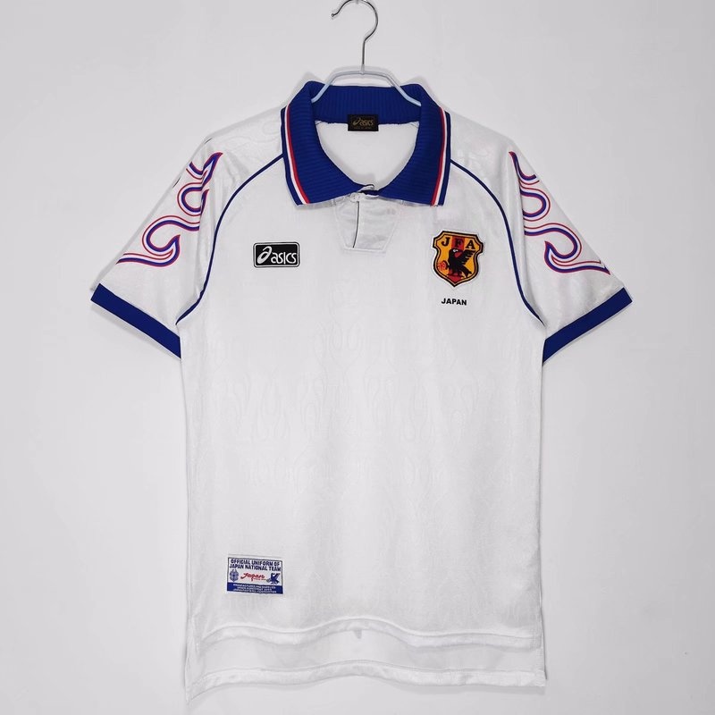 เสื้อกีฬาแขนสั้น ลายทีมชาติฟุตบอลญี่ปุ่น 1998 season ชุดเหย้า S-XXL ชุดเหย้า คุณภาพสูง AAA