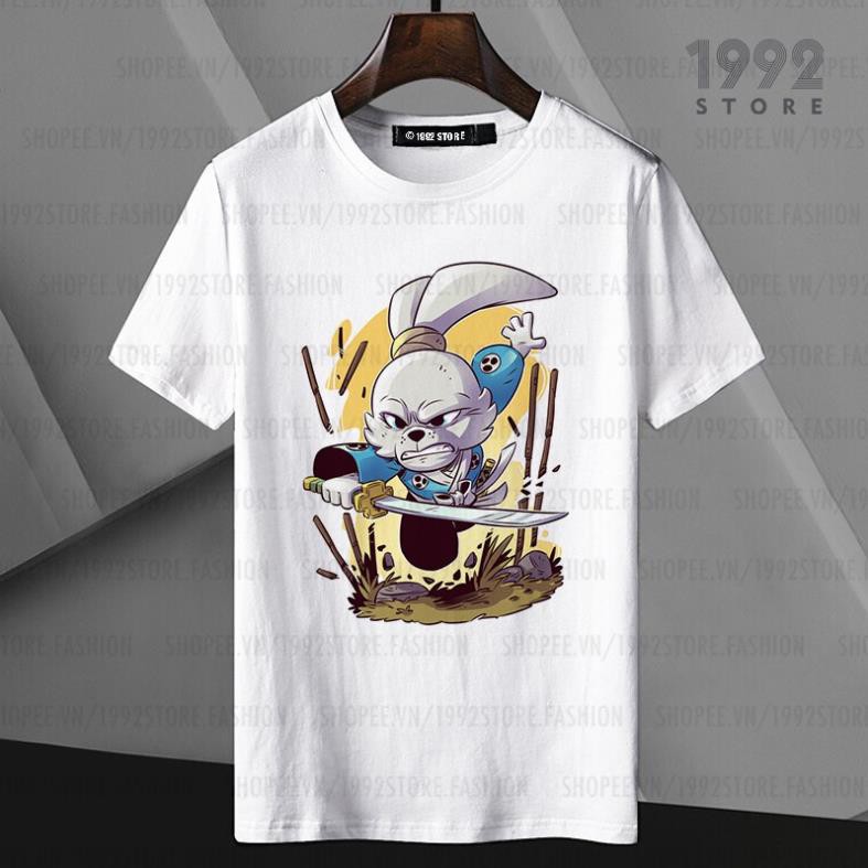 เสื้อยืดการ์ตูน Chibi Yojimbo แขนสั้น
