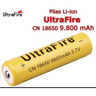 ถ่านชาร์จ UltraFire 18650 9800mAh 3.7v 1ก้อน