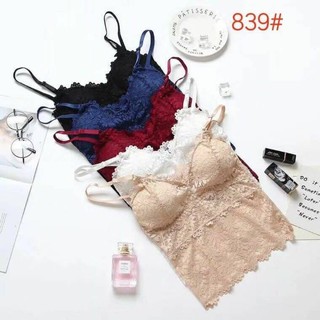 บราลูกไม้สายปรับ อก32-38 สีขาว ครีม น้ำเงิน แดง