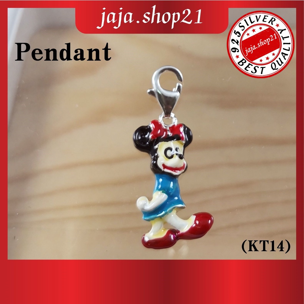| จี้มินิ 925 สีเงิน (KT14) | Loket Mini Perak 925