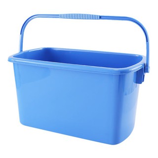 🚚💨พร้อมส่ง!! ถังน้ำชูเกอร์พลาสติก รุ่น 2055 ขนาด 18 ล. สีน้ำเงิน Plastic Rectangle Bucket No.2055 Size 18 L Dark Blue Co