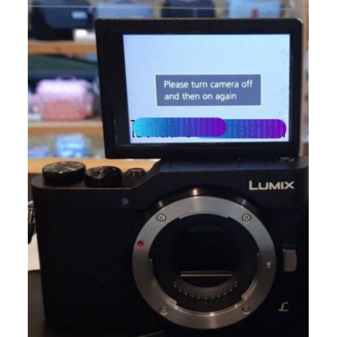 รับซ่อมกล้องPanasonic gf9 ม่านติด
