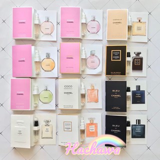 แท้💯 น้ำหอม CHANEL vial 1.5 ml Coco Mademoiselle, Chance, No.5, Gabrielle