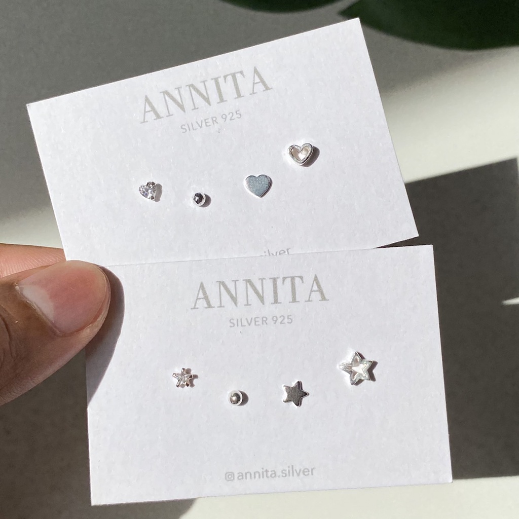 annita.silver - sterling silver925 earring/ ต่างหูเงินแท้925