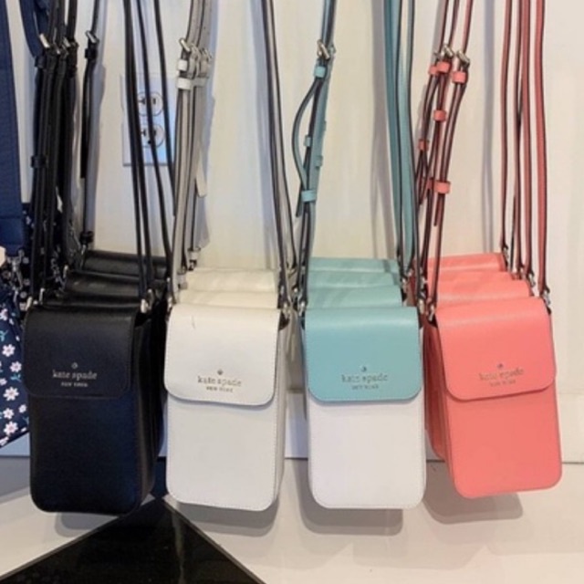 ️แท้ KATE SPADE STACI NORTH SOUTH FLAP PHONE CROSSBODY