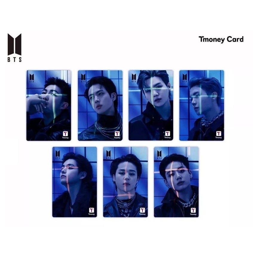 🎀【พร้อมส่ง】2022 Korea BTS T-money Proof card/ Public transportation card