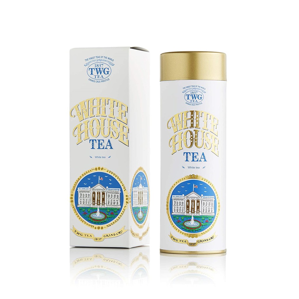 TWG Tea White House Tea Haute Couture Tea Tin Gift / ชา ทีดับเบิ้ลยูจี ชาขาว ไวท์เฮ้าส์ ที บรรจุ 50 กรัม