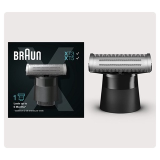 BRAUN MALHRREMKP XT10 BLK BOX แผ่นฟอยล์ XT10 เครื่องโกนหนวดไฟฟ้ารุ่น XT5100