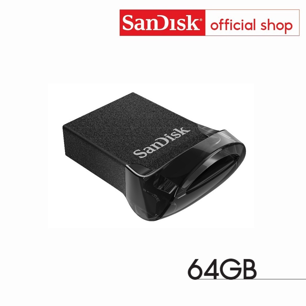 SANDISK ULTRA FIT แฟรชไดร์ฟ USB 3.1 ความจุ 64GB (SDCZ430-064G-G46 ...