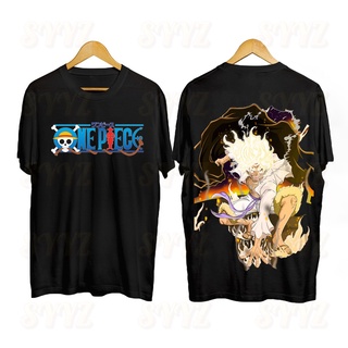 One Piece อะนิเมะเสื้อเชิ้ตลูฟี่ออกแบบการ์ตูนกีฬาขนาดใหญ่เสื้อ Bootleg เสื้อเสื้อเสื้อยืดเสื้อย ETa