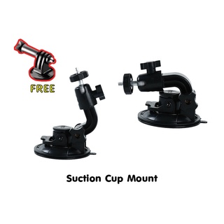 Suction Cup Mount ตัวดูดกระจกสำหรับกล้อง Gopro / Sjcam / Yi / DJI คุณภาพดี