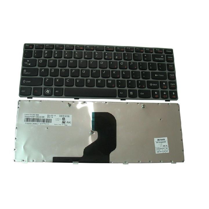 แป้นพิมพ์แล็ปท็อป Lenovo IdeaPad Series Z460G Z450 Z460 Z460A Z465