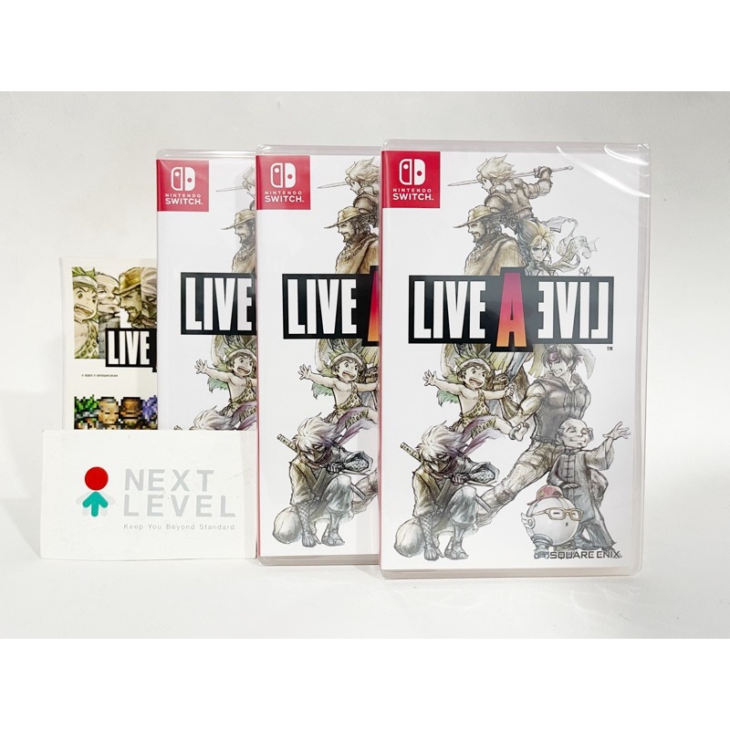 NSW : LIVE A LIVE | ปกAsia(Eng) มือหนึ่ง มีของ พร้อมส่ง