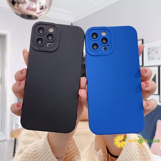 Klein Blue Case Compatible For IPhone 12PRO 12 PRO MAX 13 13PRO PROMAX เคสโทรศัพท์มือถือแบบนิ่ม TPU สีพื้น สําหรับ ไคลน์ สีฟ้า เคสไอโฟน 7Plus 8Plus X XS XR XSMAX 11 11PRO 11PROMAX SE 2020 6Plus 6SPlus 6 6S 7 8 Plus Phone Casing