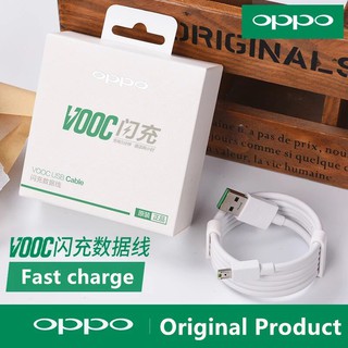 VOOC สายชาร์จเร็ว รับประกัน 1 ปี สำหรับโทรศัพท์ OPPO 2 เมตร