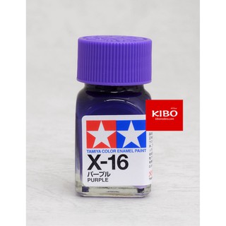 สีสูตรอีนาเมล TAMIYA X-16 purple (10 Ml)