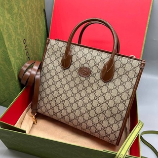 Gucci tote bag Grade vip size 31cm  อปก.full box set