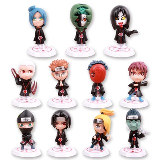 🔥พร้อมส่ง 🔥โมเดลตั้งโต๊ะแสงอุษา Naruto set 11 ตัว ขายยกset 🔥