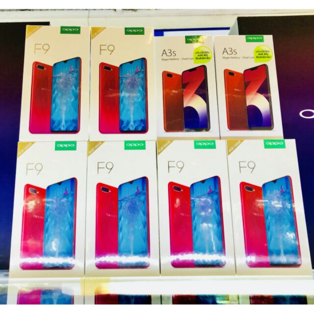 Oppo F9-ประกันจองแตก1ปี VIP Card 
-แถมกันเเตก เคส ไม้เซลฟี่ พาเวอร์แบ๊ง #oppof9
