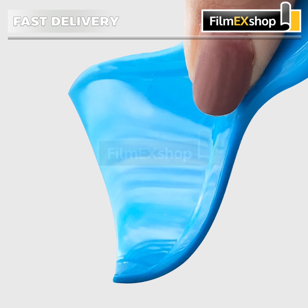 เกียงรีดฟิล์ม อุปกรณ์ติดฟิล์มกรองแสง เครื่องมือช่างฟิล์ม WR12  Heat Resist Plastic Squeegee Window Tint Tool - รูปที่ 3