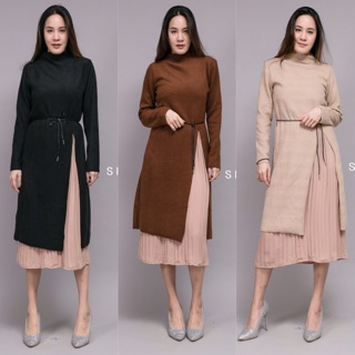 Pleat Knit Set