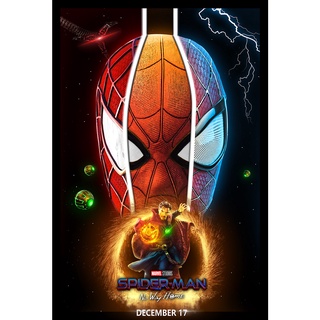 โปสเตอร์หนัง Spider Man สไปเดอร์แมน Superhero Movie Poster ภาพติดผนัง ตกแต่งบ้าน รูปติดห้อง ของสะสม ร้านคนไทย 77poster