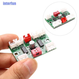 (Interfun) บอร์ดขยายเสียงดิจิทัล Pam8403 4 ช่อง 3W X 4 Dc 5V สเตอริโอ